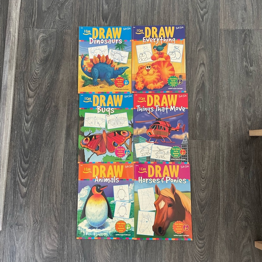 I Can Draw books